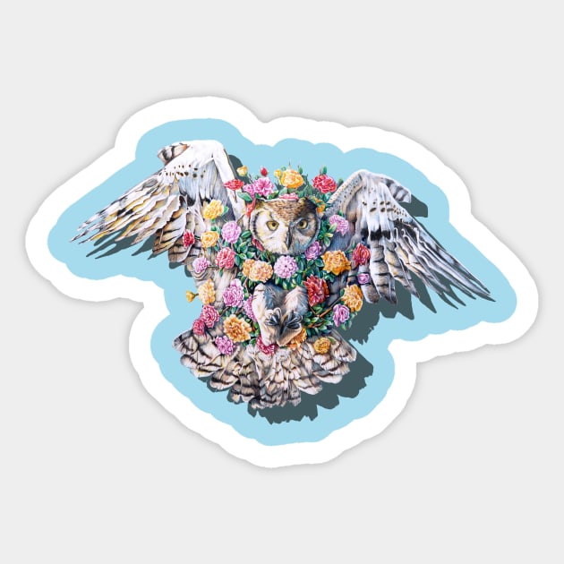 Owl Sticker by jamesormiston